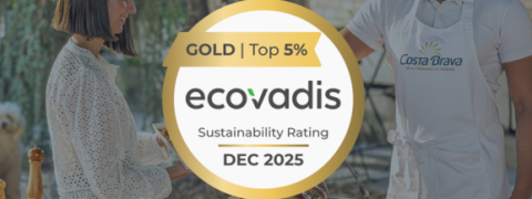 En Costa Brava Mediterranean Foods celebramos un nuevo logro: obtenemos la medalla Gold de Ecovadis
