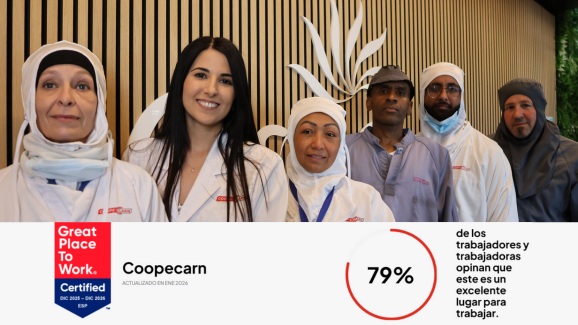 COOPECARN CERTIFICADA COMO UNA EMPRESA GREAT PLACE TO WORK