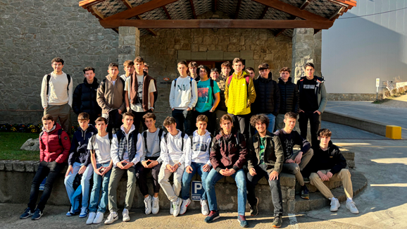 Students from the Bell-lloc School of Girona visit our facilities